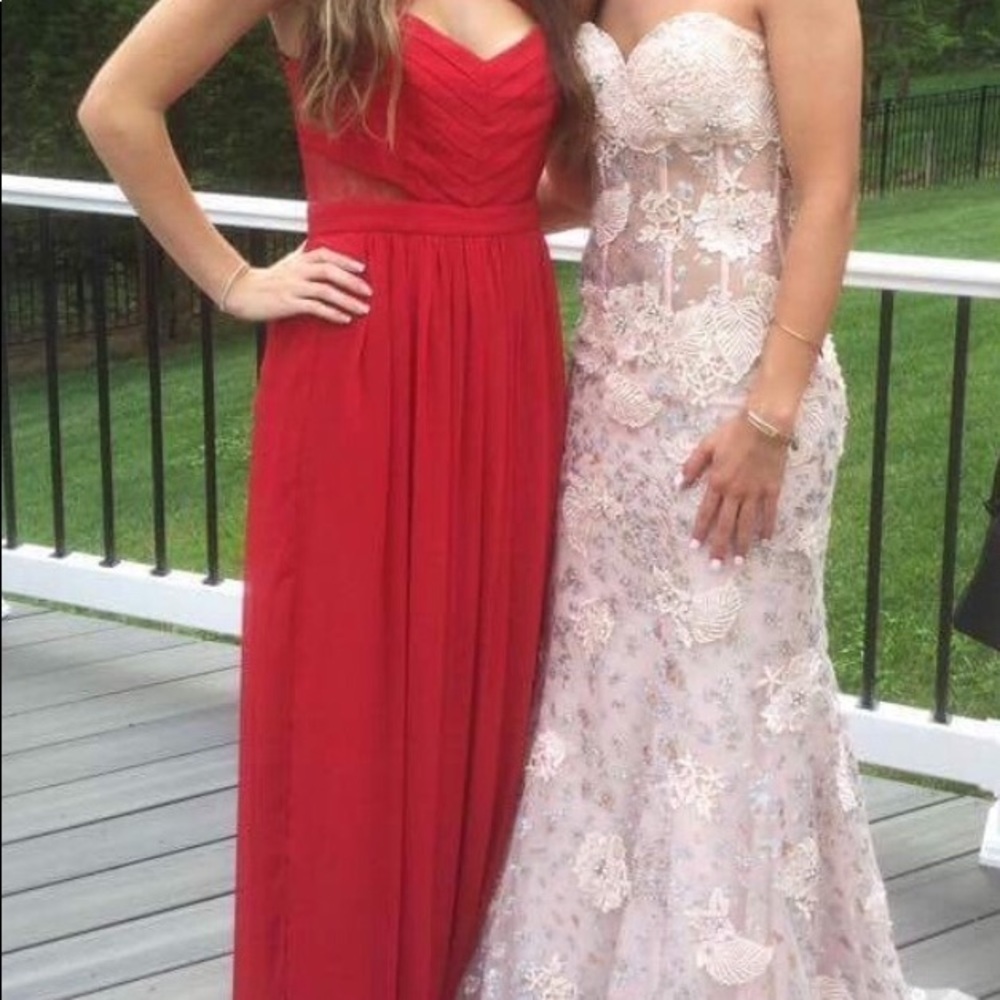 Red Prom Dress - Picture 2 of 8